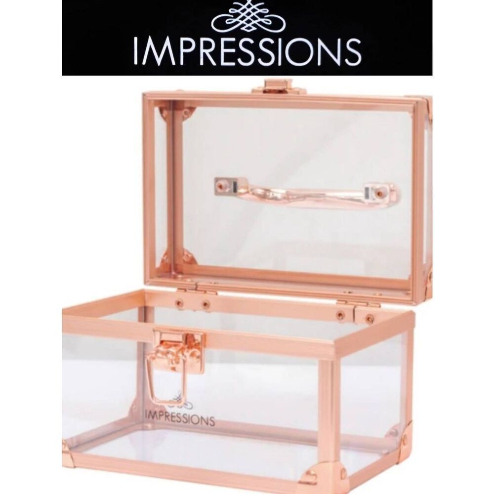 Impressions Savvy Petite Traincase- Gold